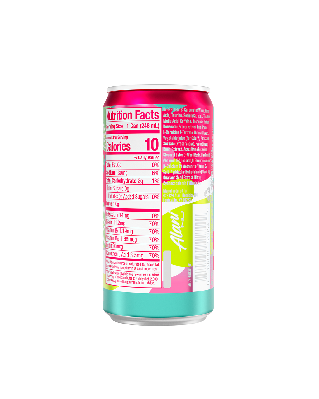 Cherry Twist Mini Energy product features