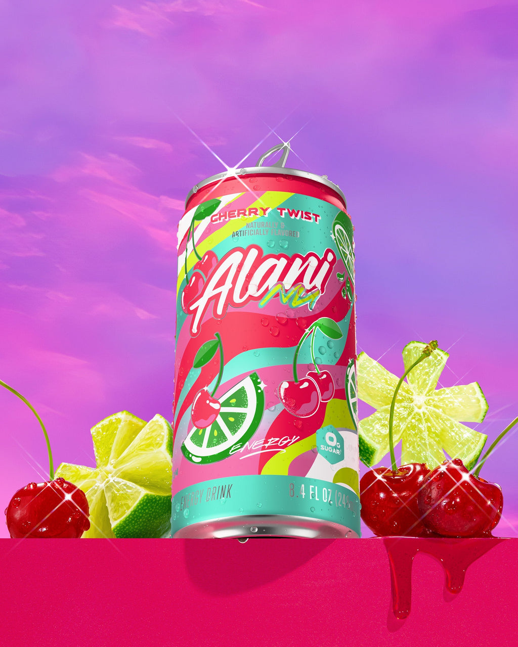 Cherry Twist Mini Energy 24-can case